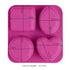 Silicone Circle Square Oval Heart Mould
