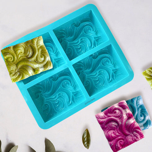 Silicone Waves Patterned Mould - 110 Grams