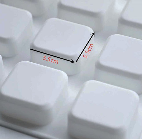 Silicone Square Mould - 65 Grams