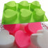 Silicone Heart Silicone Mould - 6 Cavity