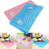 Silicone Baking Mat Silicone Chapati Atta Kneading Mat Non-Stick Fondant Rolling Mat