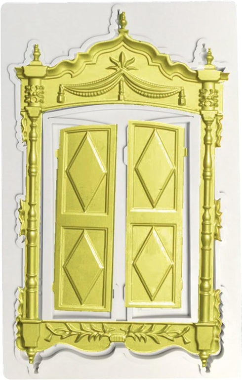 Silicone Large Door Vintage Epoxy Resin Mould - High Quality