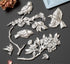 Silicone Bird & Blossom Branches Mold - Premium Quality