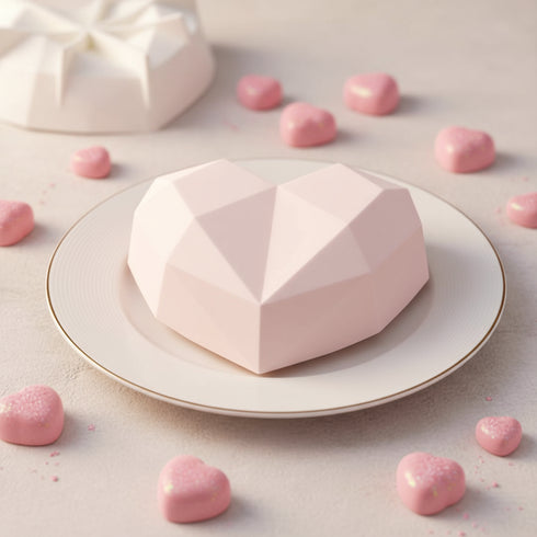 Silicone Heart Dessert Mould - Premium Baking Tool