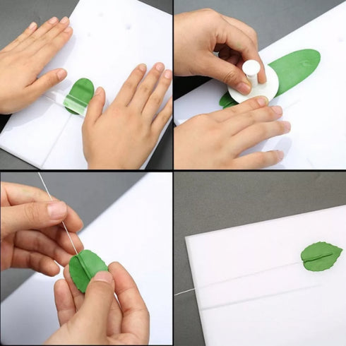 Petal Leaves Veining Flower Board