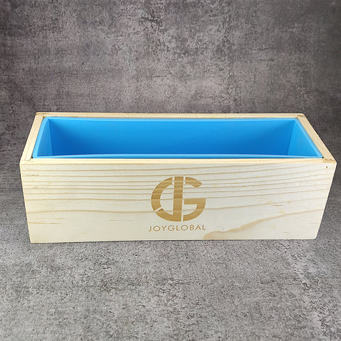 Rectangle Loaf Mould with Wooden Support - 1 KG