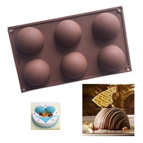 Half Sphere Silicone Mould - 7 CM