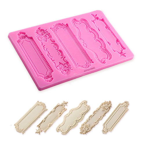 Silicone Name Frame Mould