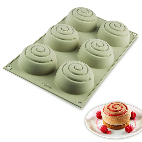 Silicone Spiral Entremet Mould - 100 Grams