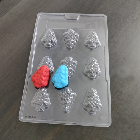 Cacao Christmas Tree Shape PVC Mould - 12 Grams