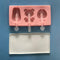 Silicone Mixed Cartoon Bunny Mould