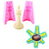 Silicone 3D Chessman Shape Mould - 6 Sets (12 Pieces)