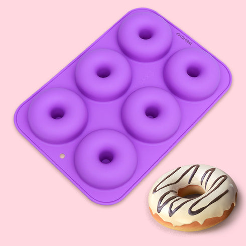 Silicone Donut Mould - 6 Cavity