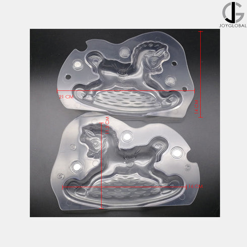 JoyGlobal 3D Horse Polycarbonate Mould