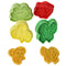 Plastic 4pcs Set Frog Design Plunger Cutter