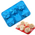 Silicone 6 Cavity Different Flowers Mould