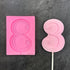 Silicone Numeral Mold for Effortless Baking Creations