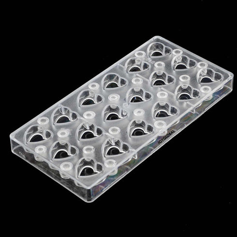 Polycarbonate Magnetic Heart Mould - 12 Grams