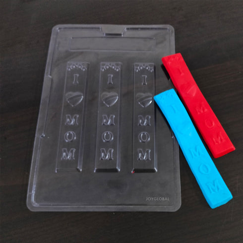 Cacao "I ❤ MOM" PVC Chocolate Mould