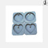 Silicone Heart & Round Scalloped Diffuser Mould Supplies