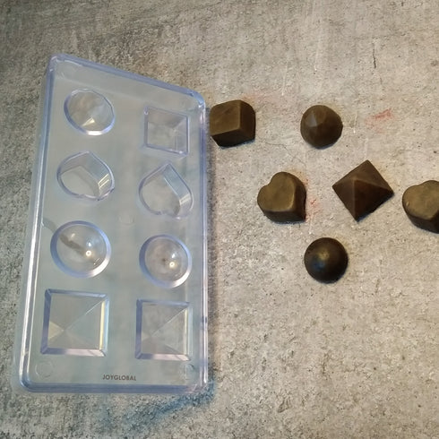Mixed Shape Chocolate Mold - 5 Grams