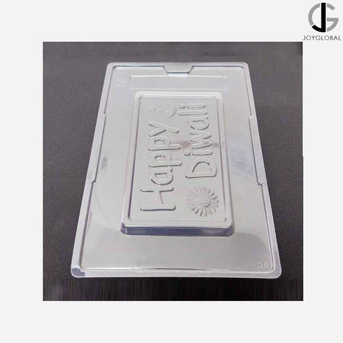 JoyGlobal Happy Diwali Chocolate Bar Mould