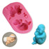 Silicone Sleeping Baby Mould - Heavy Quality