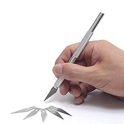 JoyGlobal Precision Knife with 5 Replaceable Blades