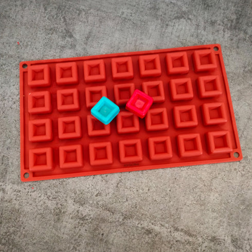 Silicone Square Chocolate Mould