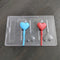 Cacao Heart Shape PVC Lollipop Mould
