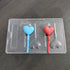 Cacao Heart Shape PVC Lollipop Mould