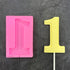 Silicone Number Mold for Baking - Easy Shape Release