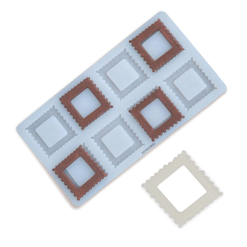 Silicone Curved Square Garnishing Mould
