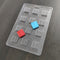 Cacao 12 Cavity Cross PVC Chocolate Mould - 11 Grams