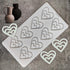 Silicone Heart Garnishing Mould