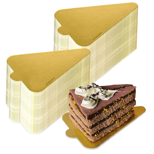 Triangle Pastry Base 100-Pieces, Gold