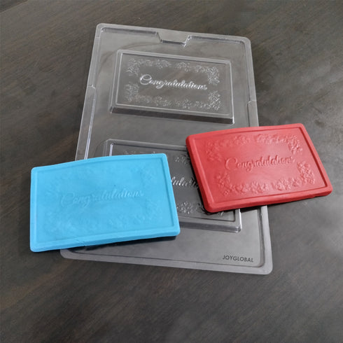 Cacao Congratulations PVC Chocolate Mould