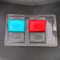 Cacao Rose Print PVC Chocolate Mould - 55 Grams