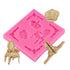 Silicone Crown King Chair Mould