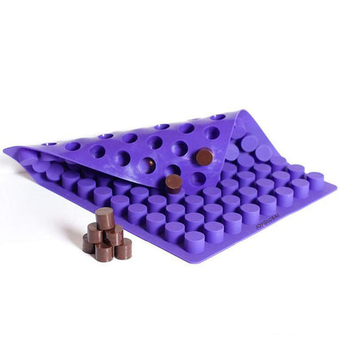 Silicone 88 Cavity Round Mould - 10 Grams