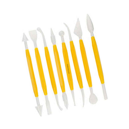 JoyGlobal 8-Piece Modeling Tools for Cake Decoration & Clay Art