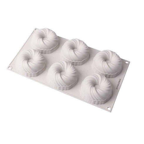 Silicone Swirl Bundt Entremet Mould - 100 Grams