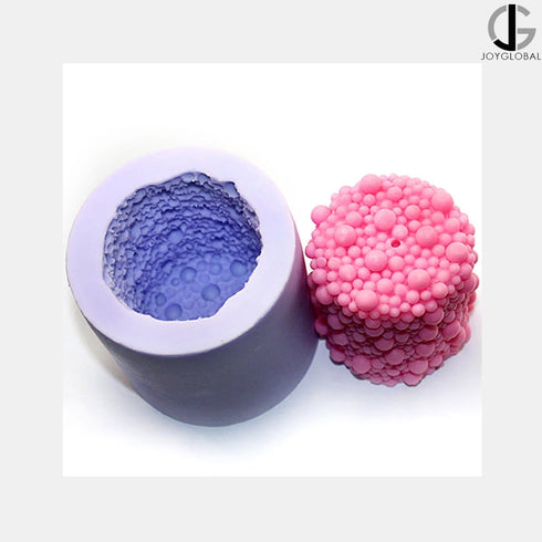 Silicone 3D Bubble Candle Mold - Easy DIY Candle Making