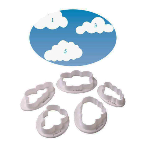 Fluffy Cloud Cutter - 5 Piece/Set
