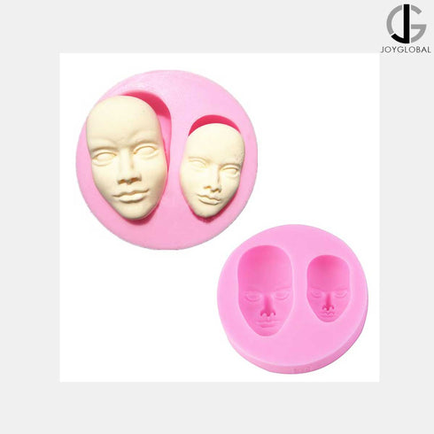 Silicone Human Face Mould