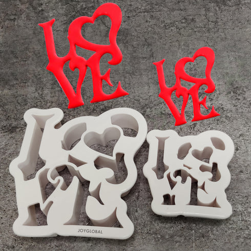Plastic Love Cut Outs Cutter