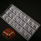Polycarbonate Designer Square Mould - 12 Grams