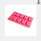 Silicone 10 Cavity Rectangle Silicone Mold-80 Grams