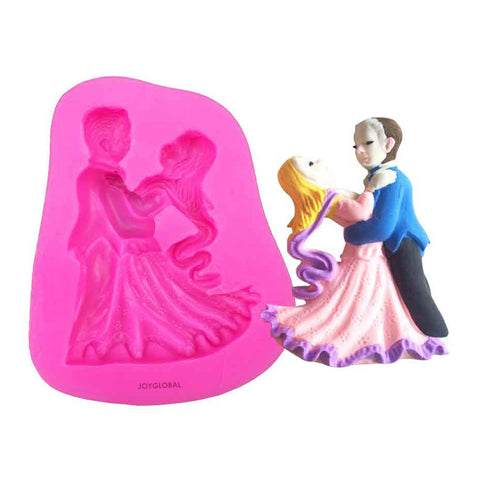 Silicone Dancing Couple Mould
