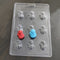 Cacao Snowman Shape PVC Mould - 12 Grams